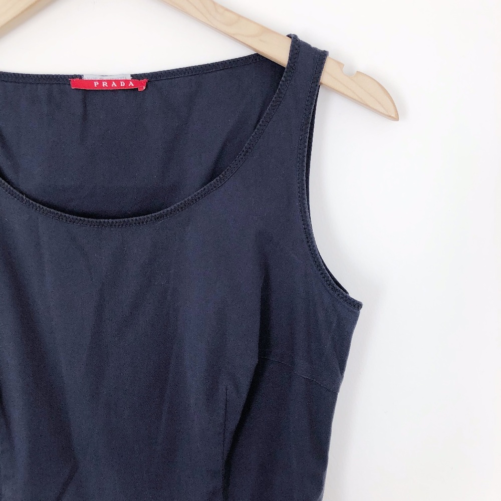 PRADA Navy Spring Dress - Picture 2 of 5